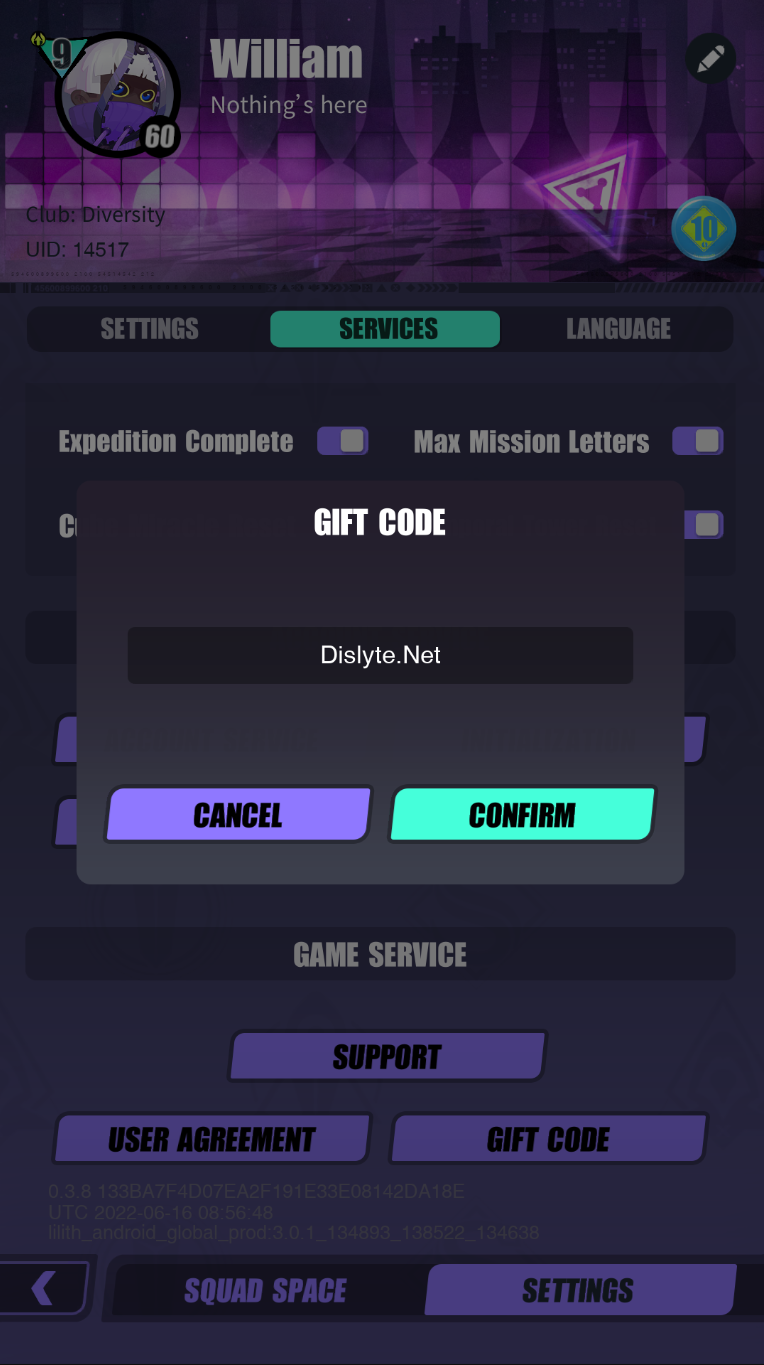 how to redeem dislyte codes 3