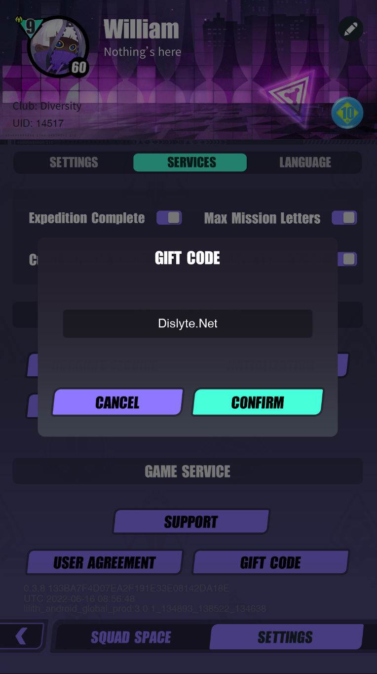 How to redeem Dislyte codes